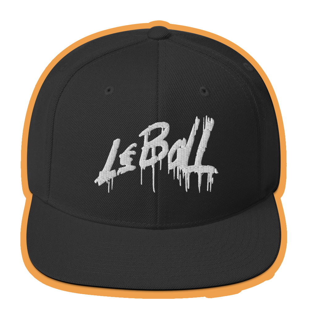 Graffiti Leball snapback hat