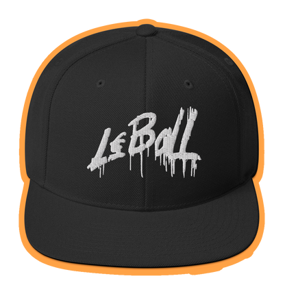 Graffiti Leball snapback hat