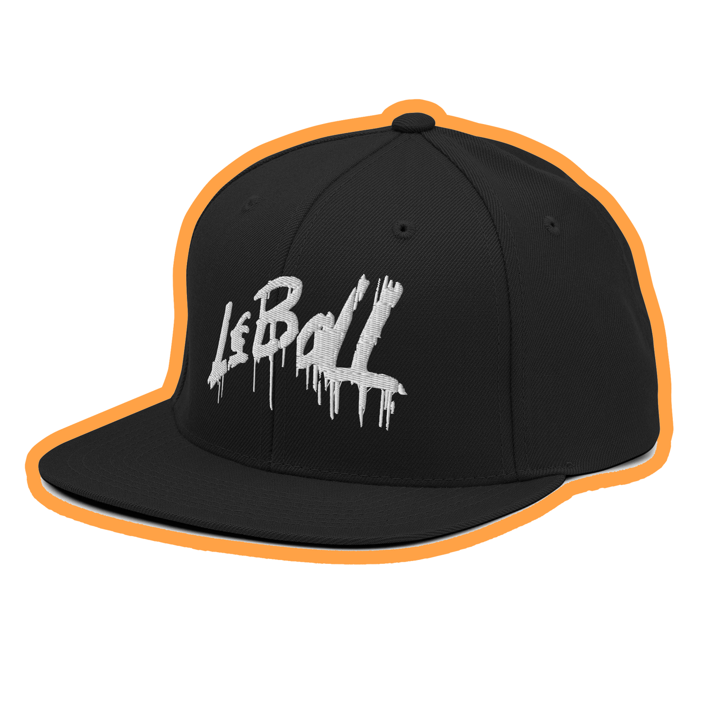 Graffiti Leball snapback hat