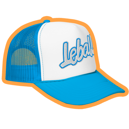 Leball retro foam trucker hat