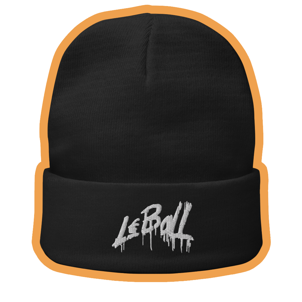 Leball graffiti beanie