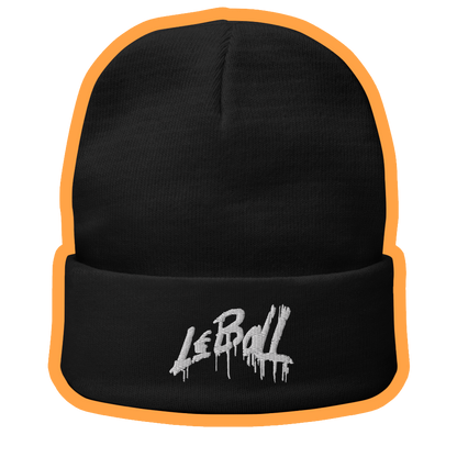 Leball graffiti beanie