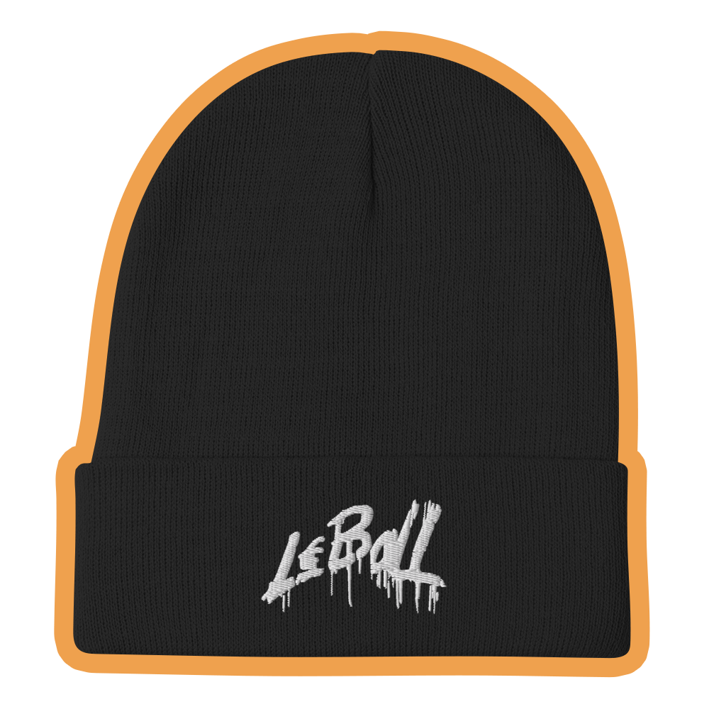 Leball graffiti beanie