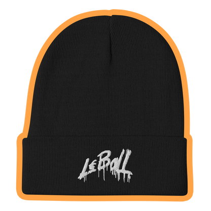 Leball graffiti beanie