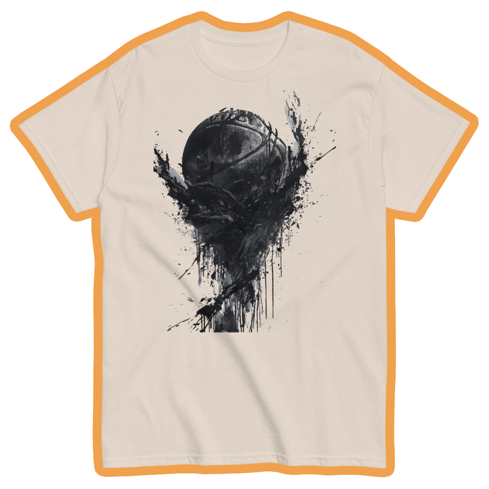 Splashing basketball classic tee