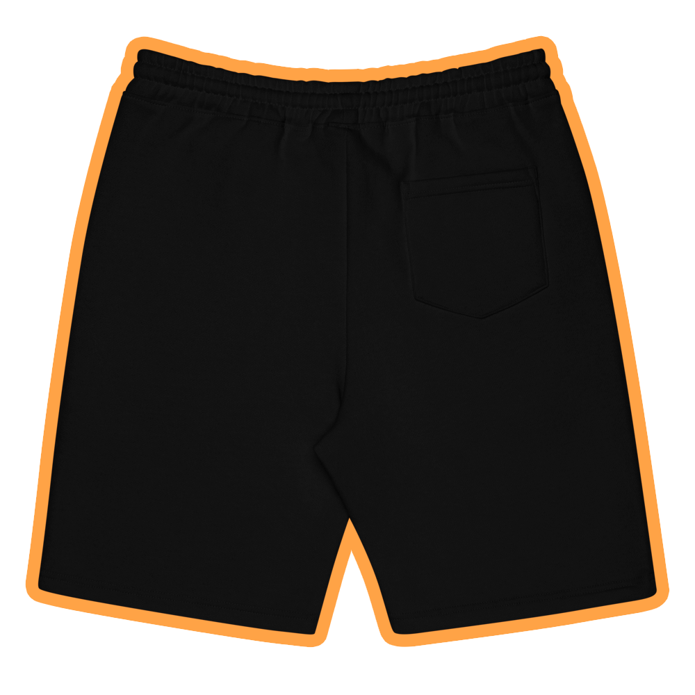 Graffiti men's fleece shorts