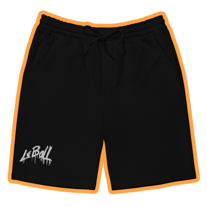 Graffiti men's fleece shorts