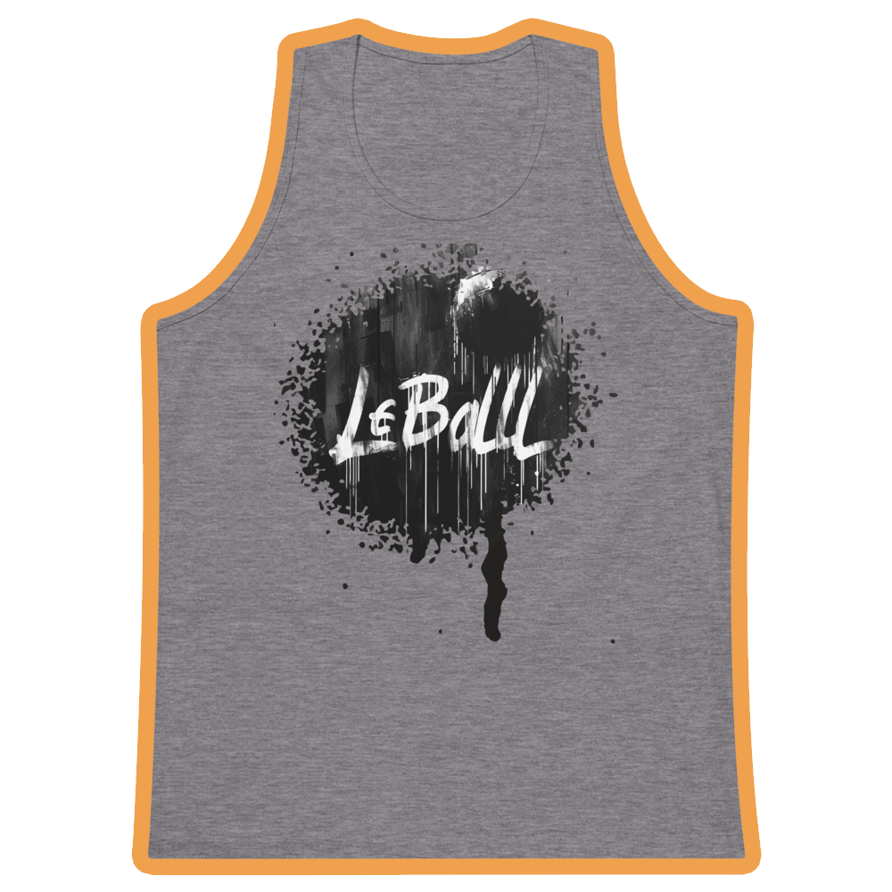 Basketball post play premium tank top