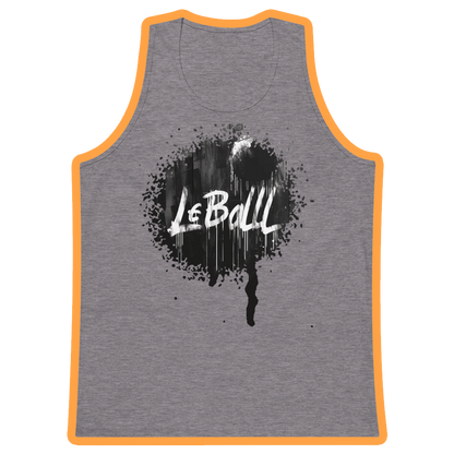 Basketball post play premium tank top