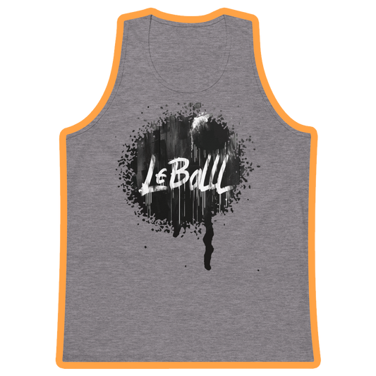 Basketball post play premium tank top