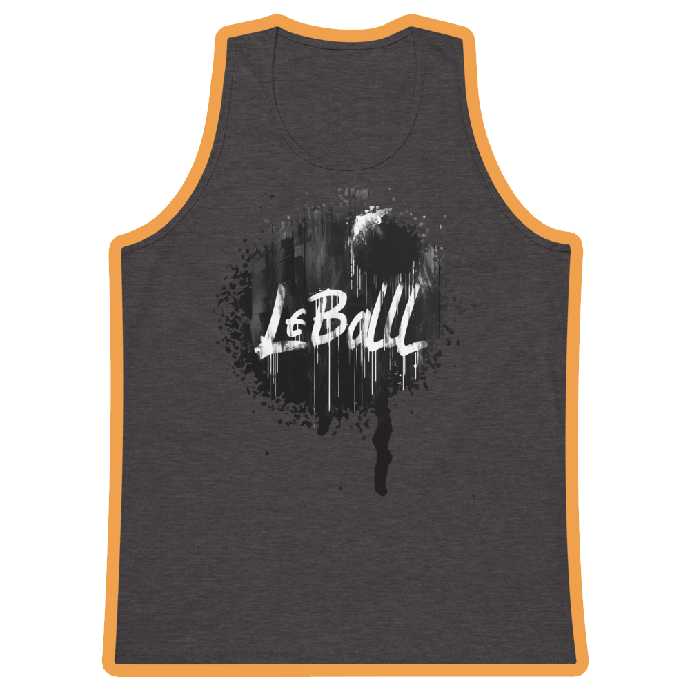 Basketball post play premium tank top