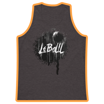 Basketball post play premium tank top