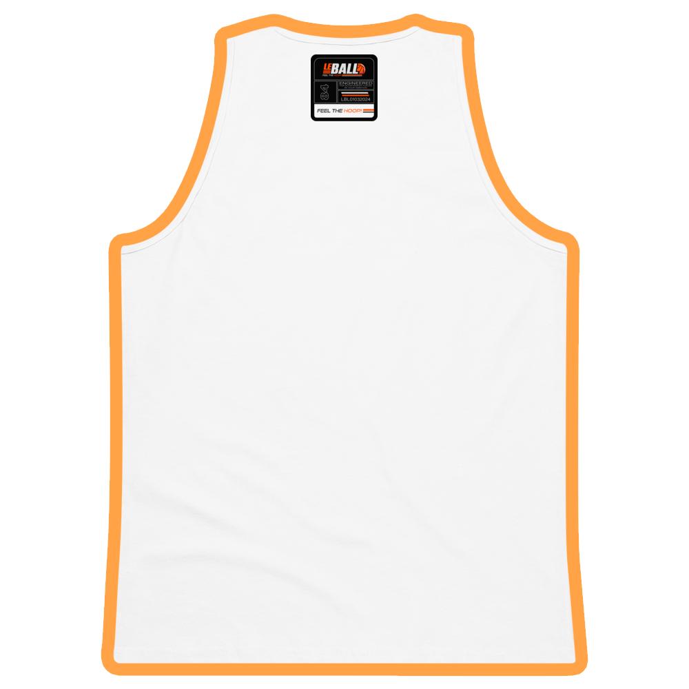 Basketball post play premium tank top