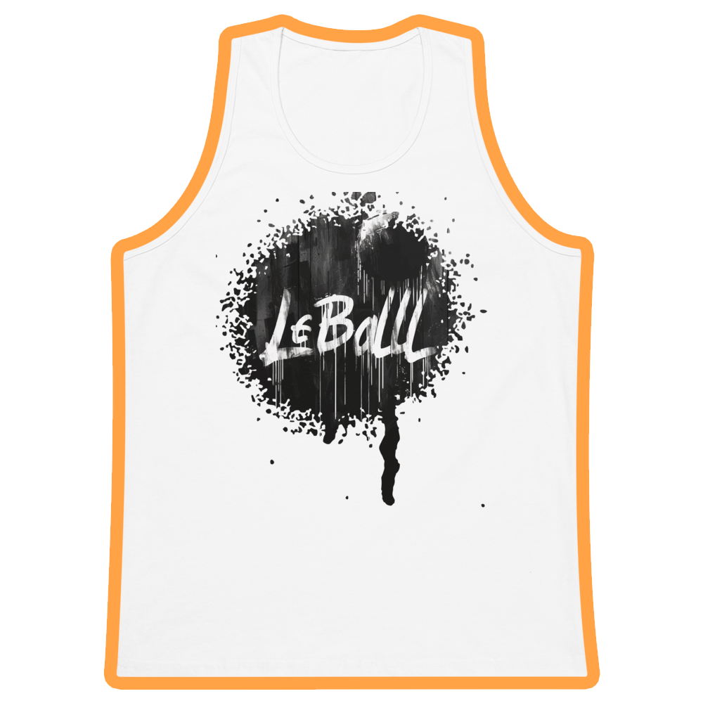 Basketball post play premium tank top