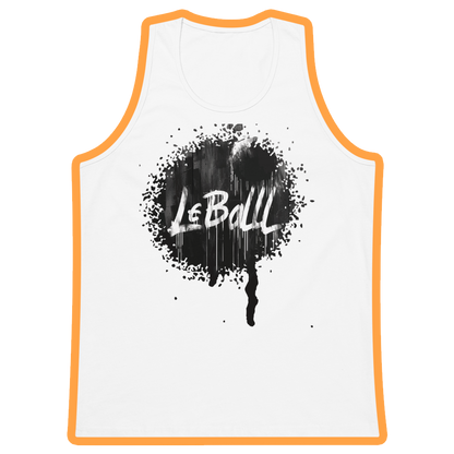 Basketball post play premium tank top