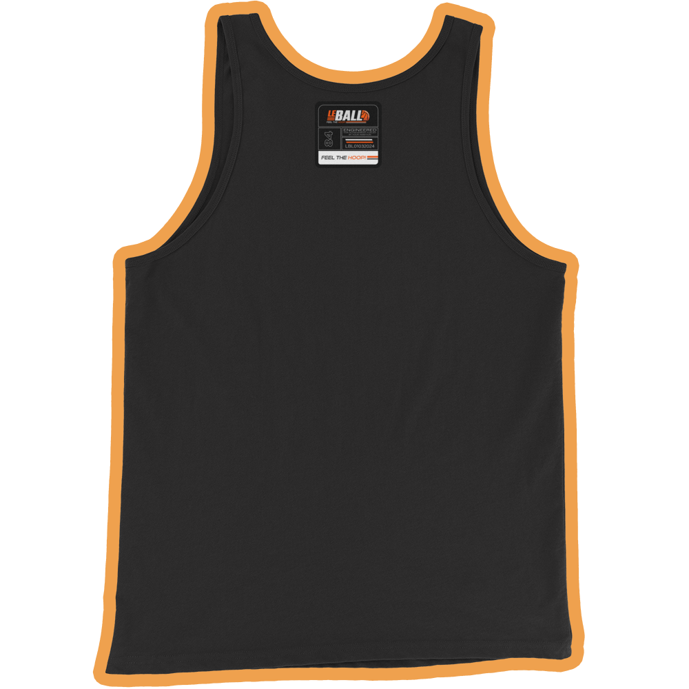 Layup line look men's tank top