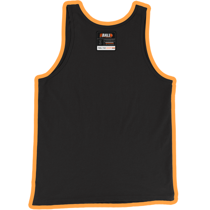 Layup line look men's tank top