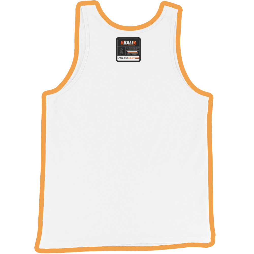 Layup line look men's tank top