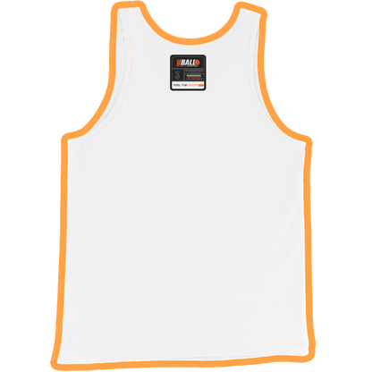 Layup line look men's tank top