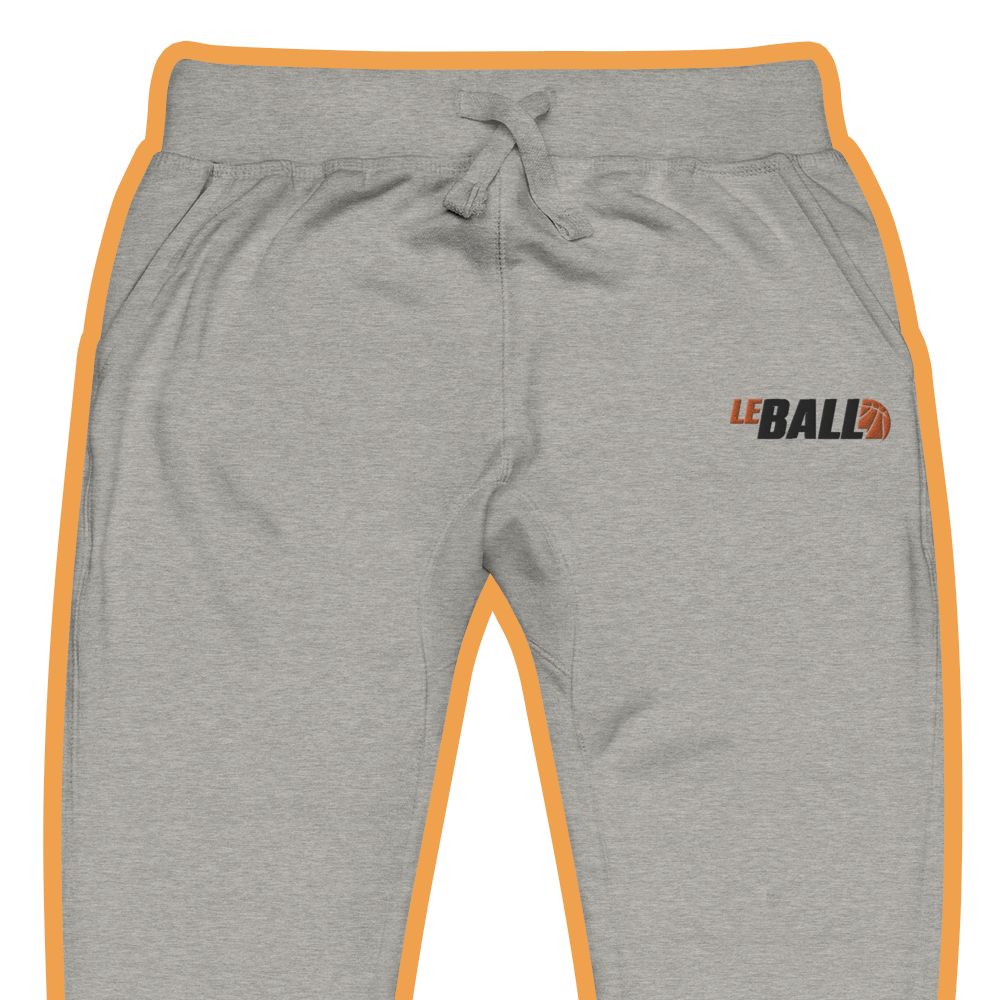 Leball logo fleece sweatpants