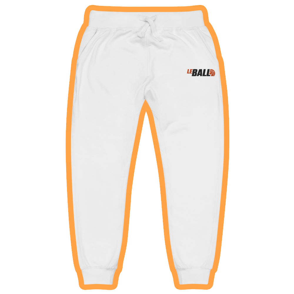 Leball logo fleece sweatpants