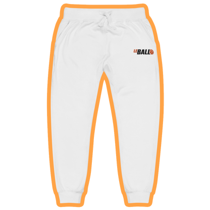 Leball logo fleece sweatpants