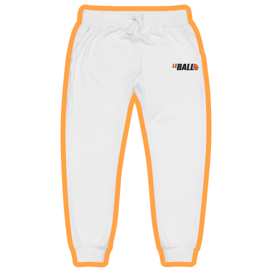 Leball logo fleece sweatpants