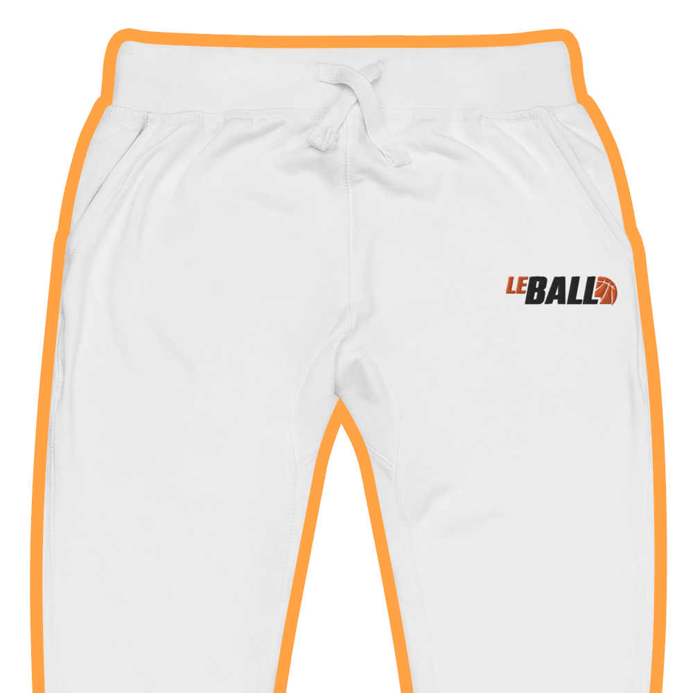 Leball logo fleece sweatpants