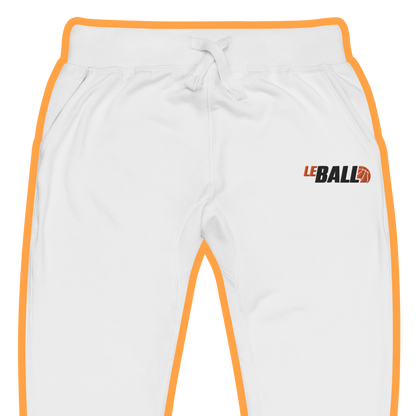 Leball logo fleece sweatpants