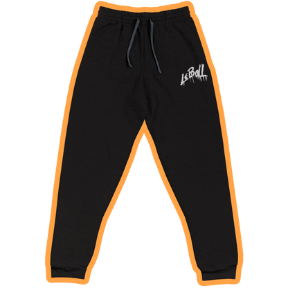 Inked ball embroidery Joggers