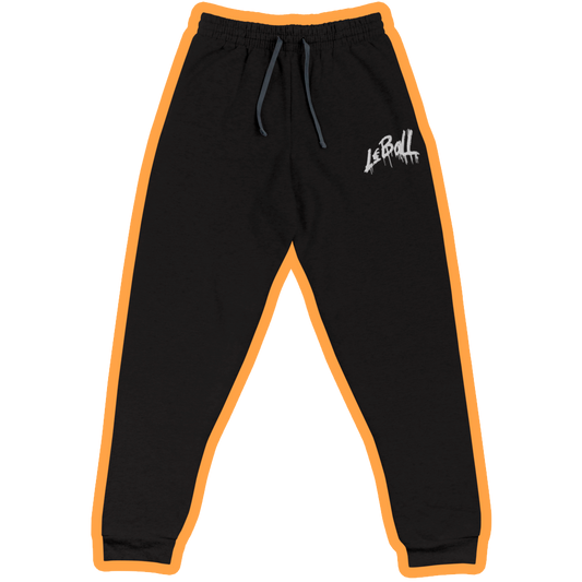 Inked ball embroidery Joggers