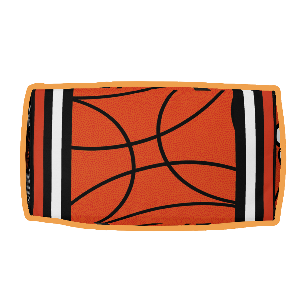 Basketball texture duffle bag