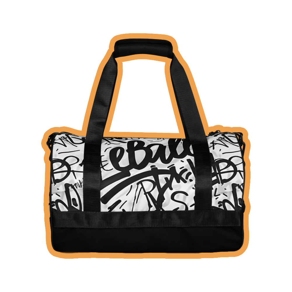 Graffiti Leball gym bag