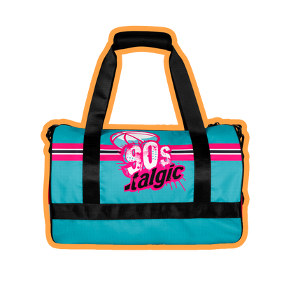 90s retro style basketball gym bag