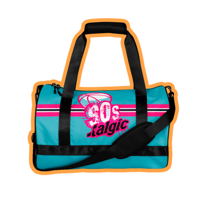 90s retro style basketball gym bag