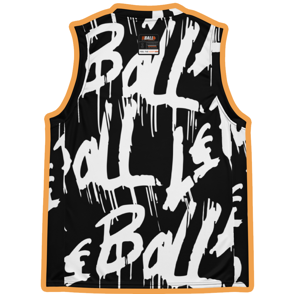 Graffiti Leball unisex basketball jersey