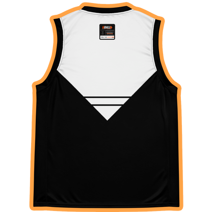 Leball graffiti unisex basketball jersey