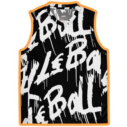 Graffiti Leball unisex basketball jersey