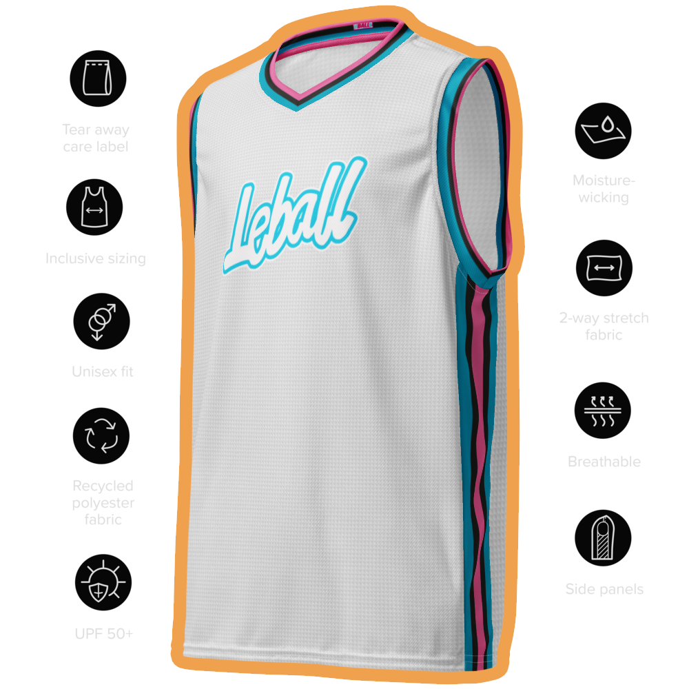 Leball 94 unisex basketball jersey