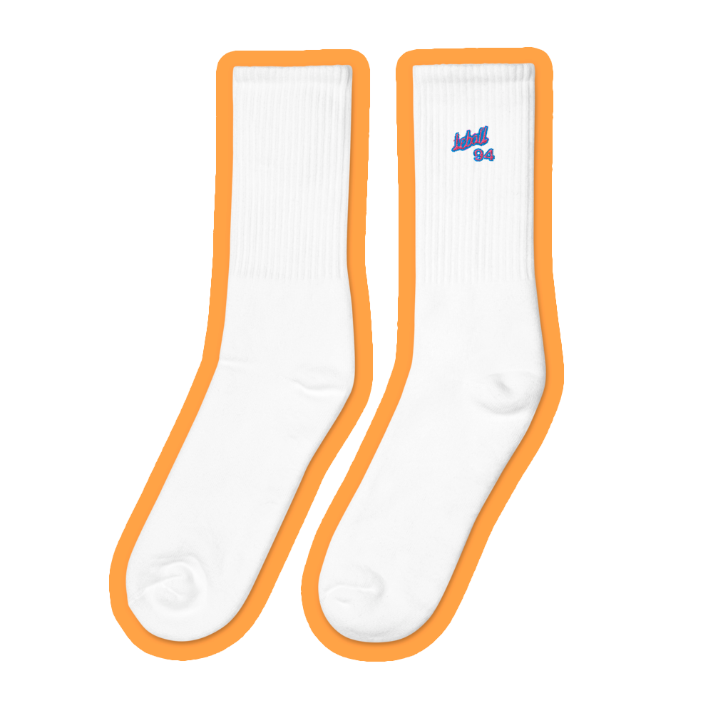 Leball 94 embroidered socks