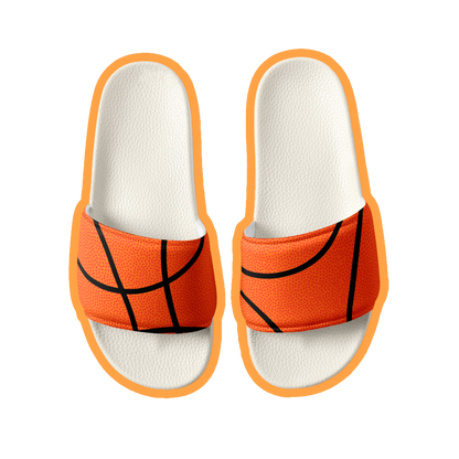 Basketball texture men’s slides