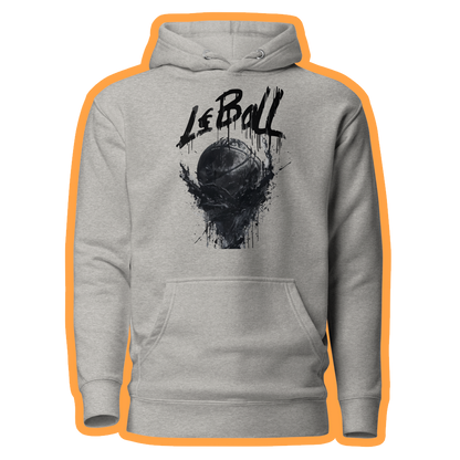 Leball splashing basketball unisex hoodie