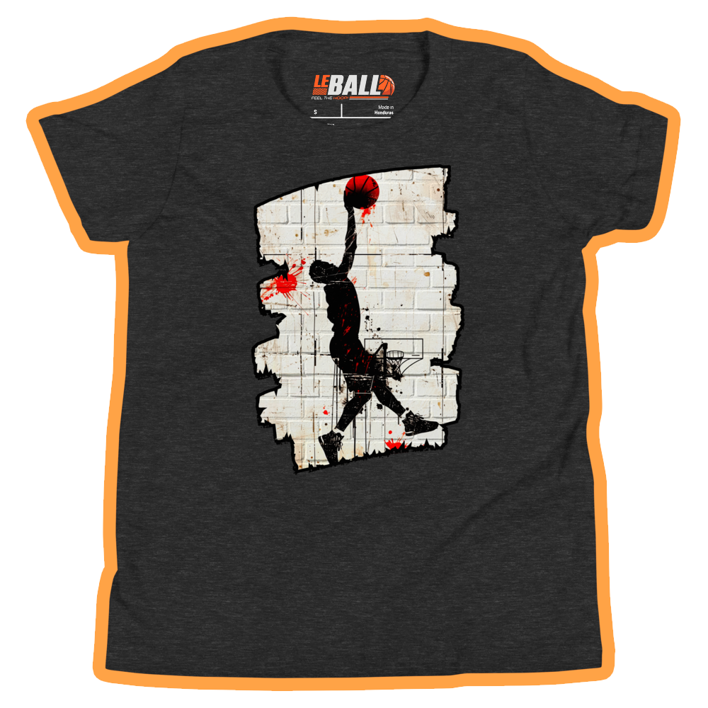 Bansky basketball youth short sleeve tee