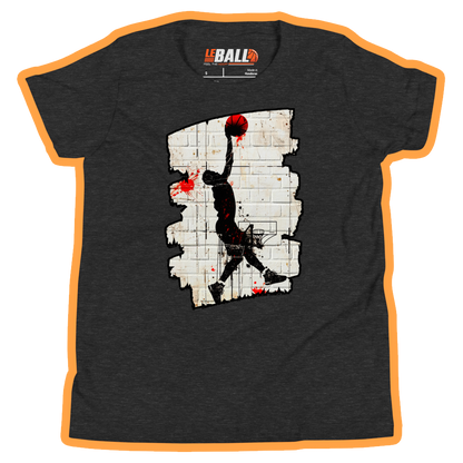 Bansky basketball youth short sleeve tee