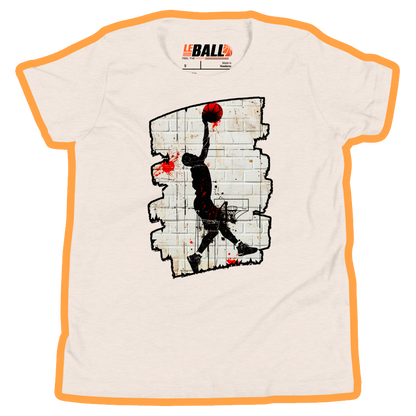 Bansky basketball youth short sleeve tee