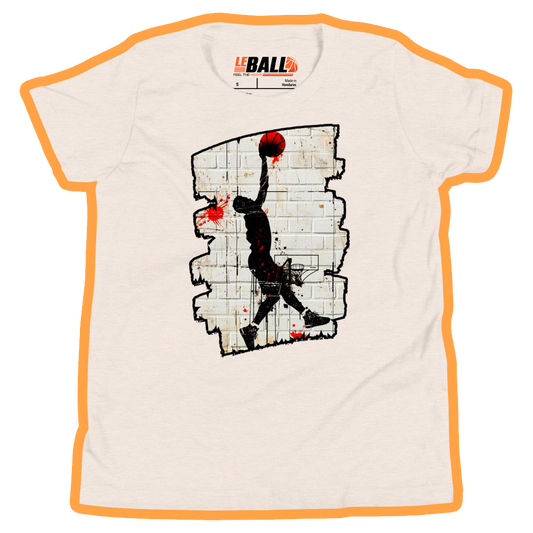 Bansky basketball youth short sleeve tee