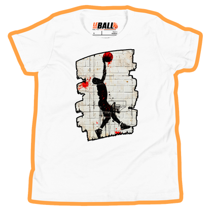 Bansky basketball youth short sleeve tee